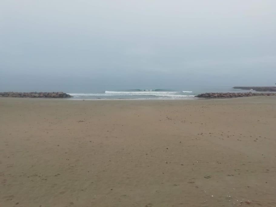 Appart 5P Terrasse Sud Vue Mer, Acces Direct Plage Frontignan Bagian luar foto
